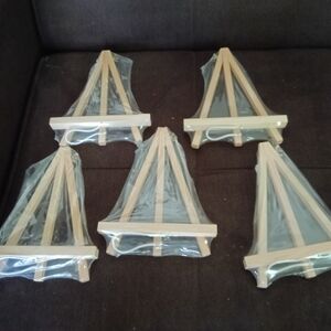Wooden Sailboat Home Decor Set